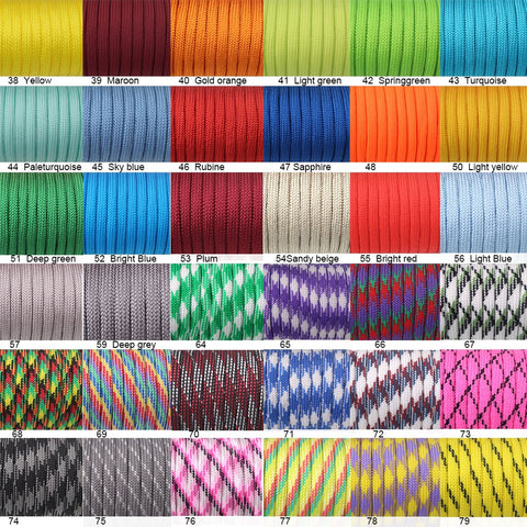 100FT 50FT Paracord Cord Rope