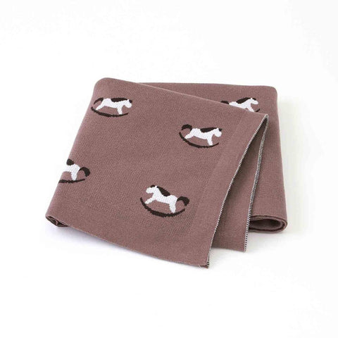 Baby Knitted Cotton Blankets