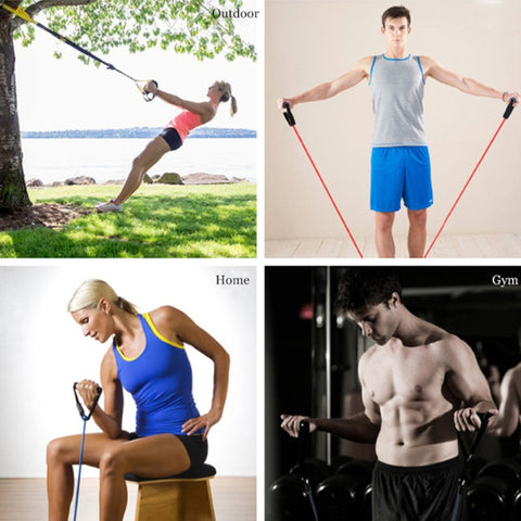 Yoga Pull Rope Elastic Resistance Bands