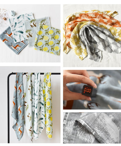 58x58cm Muslin cotton Baby Scarf