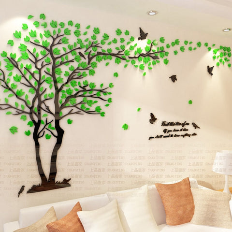 Tree Acrylic Wall Stickers