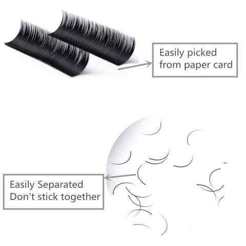 New All Sizes Individual Eyelashes