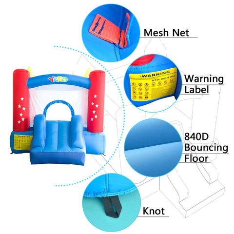 Children Funny Playground Jumping Trampoline
