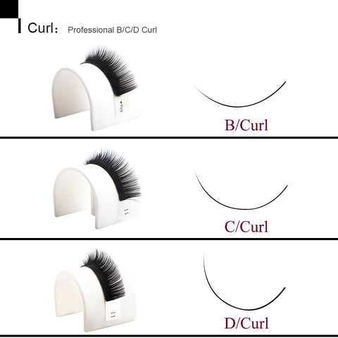New All Sizes Individual Eyelashes