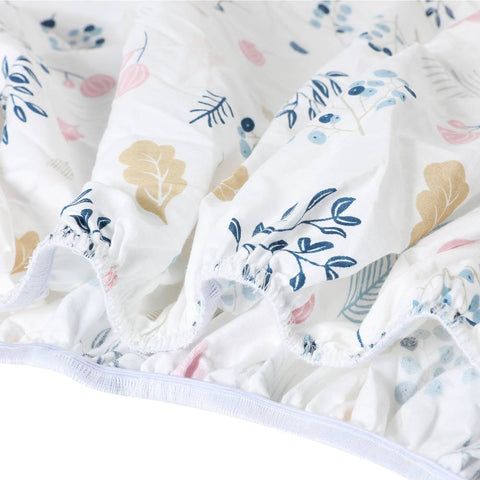Newborn Baby Microfabric Crib Fitted Bedding