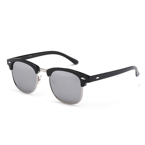 New Fashion  Semi Rimless Polarized Sunglasses