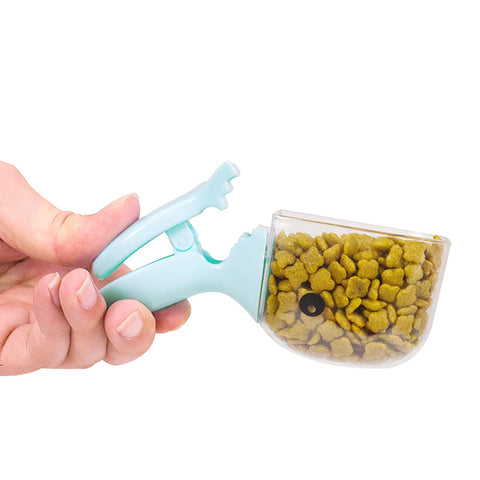 Pet 2-in-1 Cute Duckbilled Food Scoop & Clip