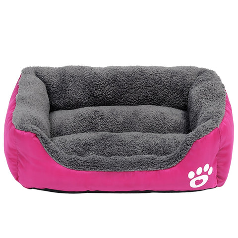 Dog Candy-colored Square Warm Bed