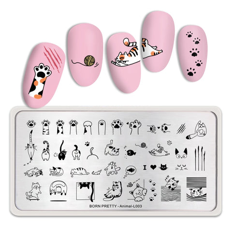 New 12*6cm Nail Art Templates