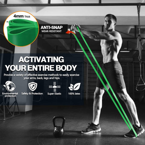 Elastic Training Gum Resistance Bands