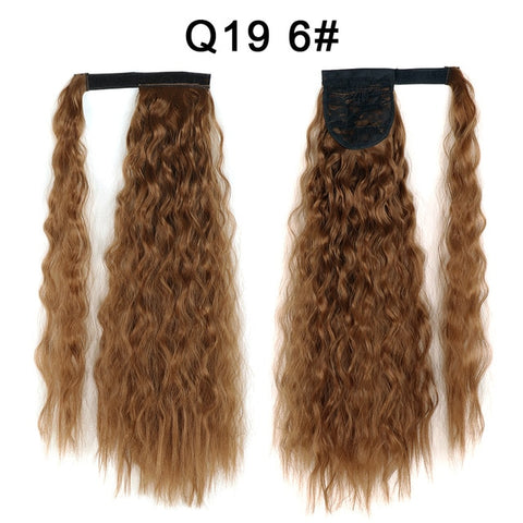 New Natural Hairpiece Headwear Hair Brown Grey