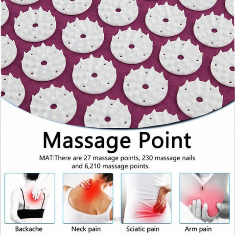 Cushion Shakt Massage Yoga Mat