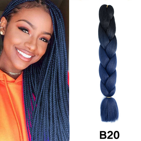 New Synthetic Jumbo Braiding Hair Extension