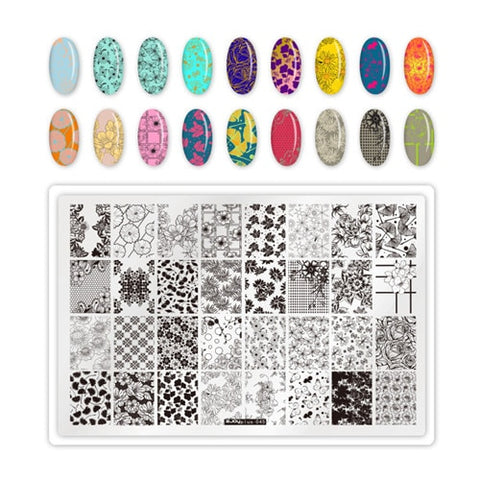 9.5X14.5cm Big Size Nail Stamping Plates