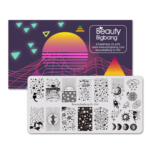 New Beauty Big Bang Animal Image Nail Art