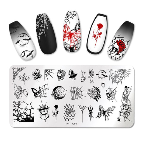 New Halloween Nail Stamping Plates
