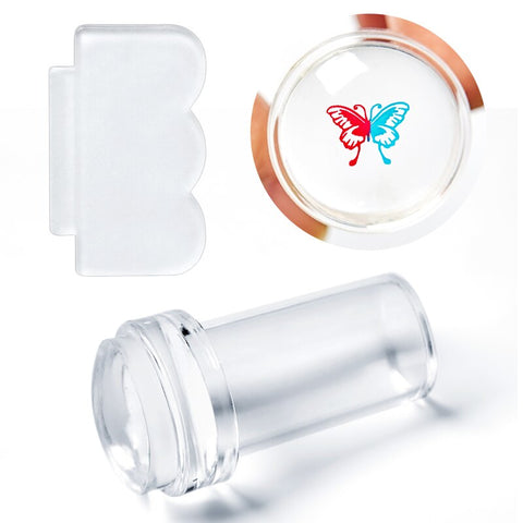 New Square Round Nail Stamping Plates