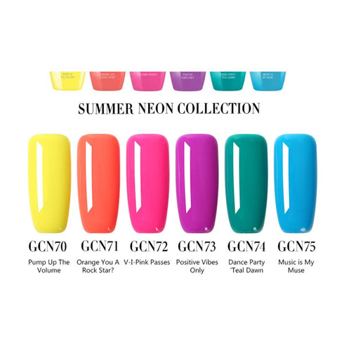 198 Colors Soak Off UV LED Gel Nail Polish Set