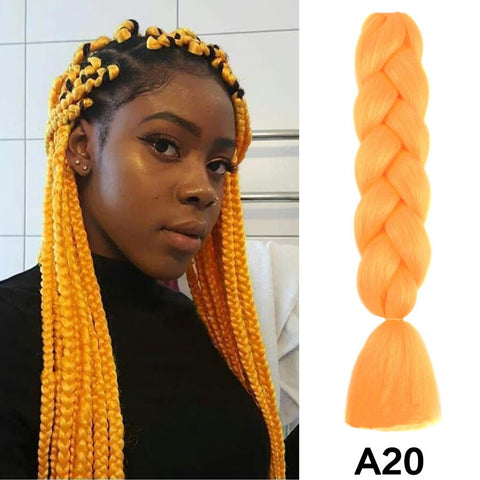 New Synthetic Jumbo Braiding Hair Extension