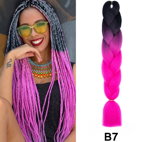 New Synthetic Jumbo Braiding Hair Extension