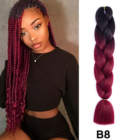 New Synthetic Jumbo Braiding Hair Extension