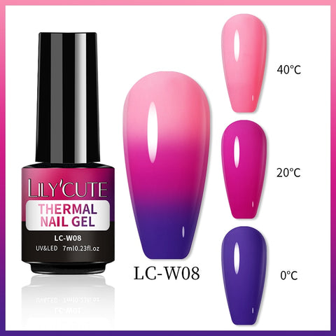New 7ml Thermal Gel Nail Polish