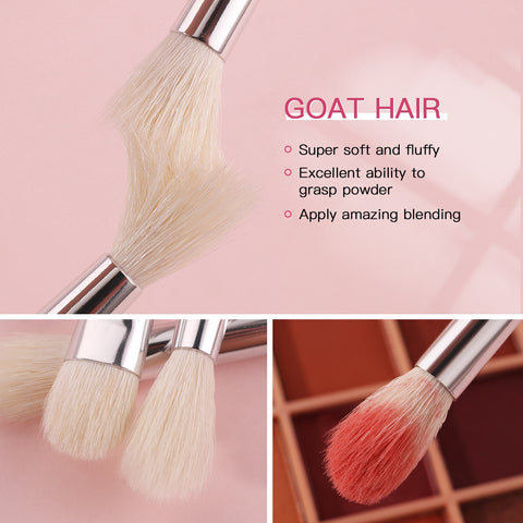 New Professional Natural goat hair brushes