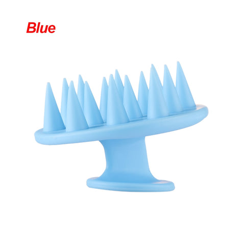 New Silicone shampoo scalp hair massager