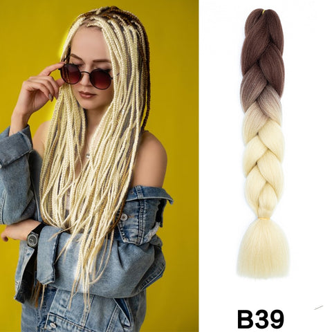 New Synthetic Jumbo Braiding Hair Extension