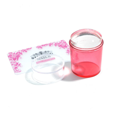 French Mold Nail Art Stamper with Cap