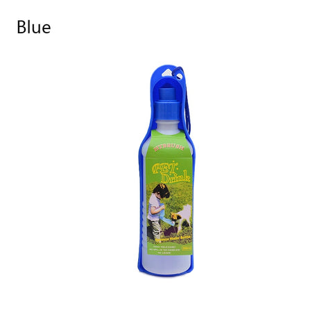 Pet Portable Plastic Drinking Water Bottle
