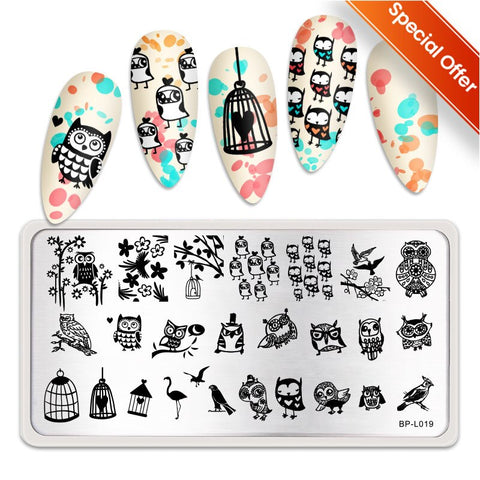 New 12*6cm Nail Art Templates