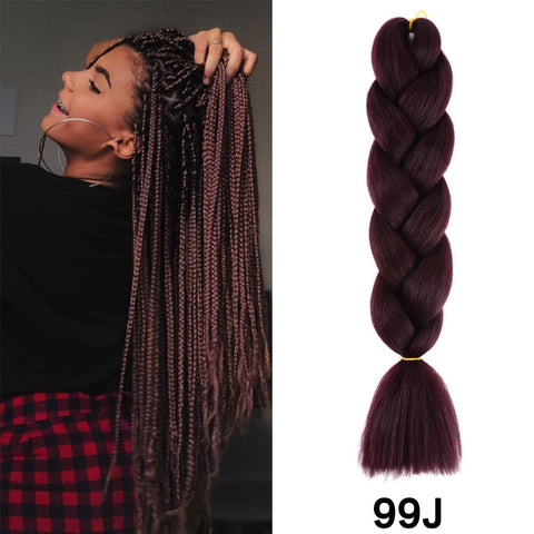 New Synthetic Jumbo Braiding Hair Extension