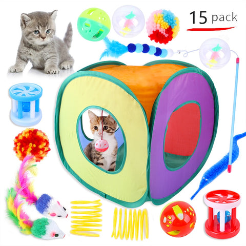 Cat Tent Mouse Supplies Simulation Fish Accessories