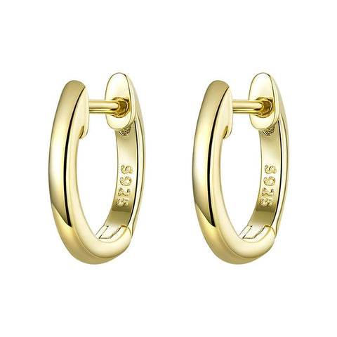 925 Sterling Silver Small Ear Hoops Earrings