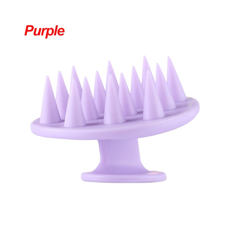 New Silicone shampoo scalp hair massager