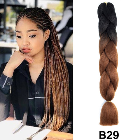 New Synthetic Jumbo Braiding Hair Extension