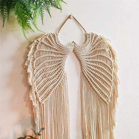 Nordic Star Moon Macrame