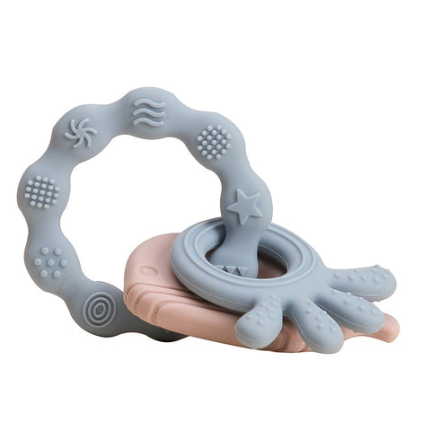 Baby Silicone Teether Ring