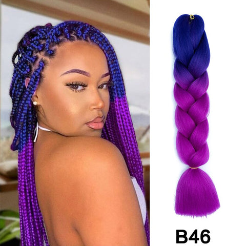 New Synthetic Jumbo Braiding Hair Extension