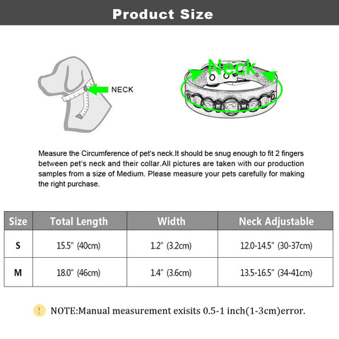 Dog Durable Genuine Leather Collar
