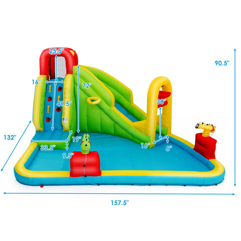Outdoor Inflatable Splash Water Bounce