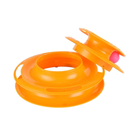 Cat Three-Level-Track Tower Toy