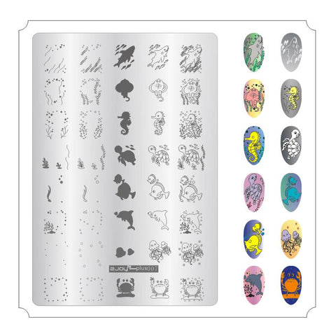9.5X14.5cm Big Size Nail Stamping Plates