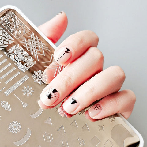 9.5X14.5cm Big Size Nail Stamping Plates