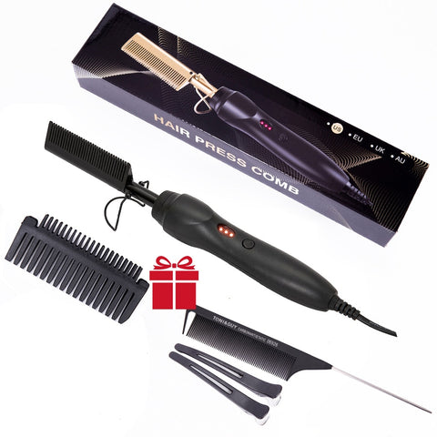 New Leeons Black Hot Comb