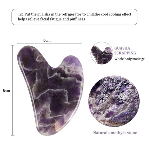 Amethyst Facial Stone Roller