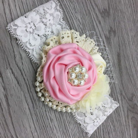Newborn Vintage Flower Headband