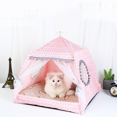 Teepee Closed Cat Tent Bed