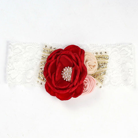 Newborn Vintage Flower Headband